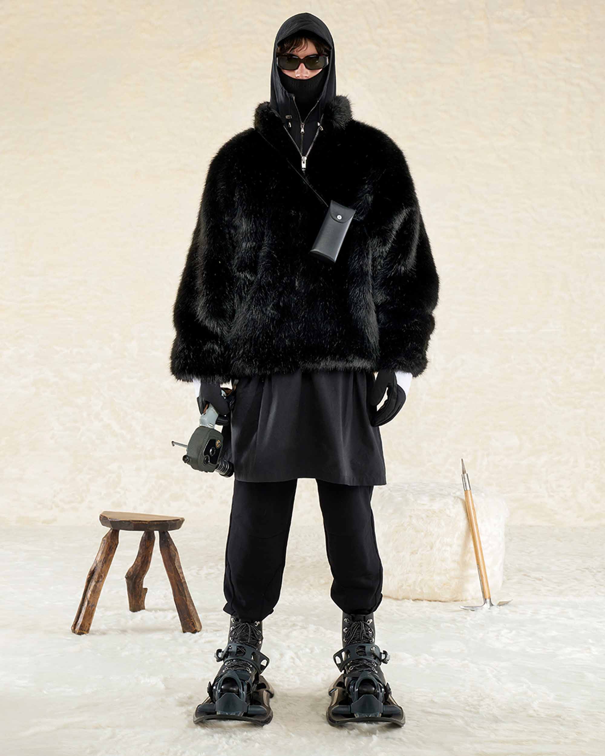 FAUX FUR PUFFER - Image 5