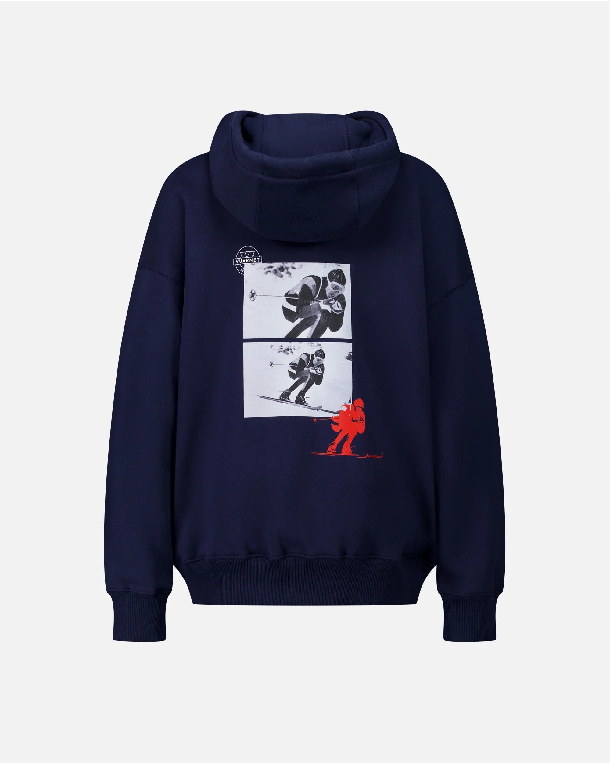 HOODIE FEMME LOGO SKIEUR MARINE - Image 13