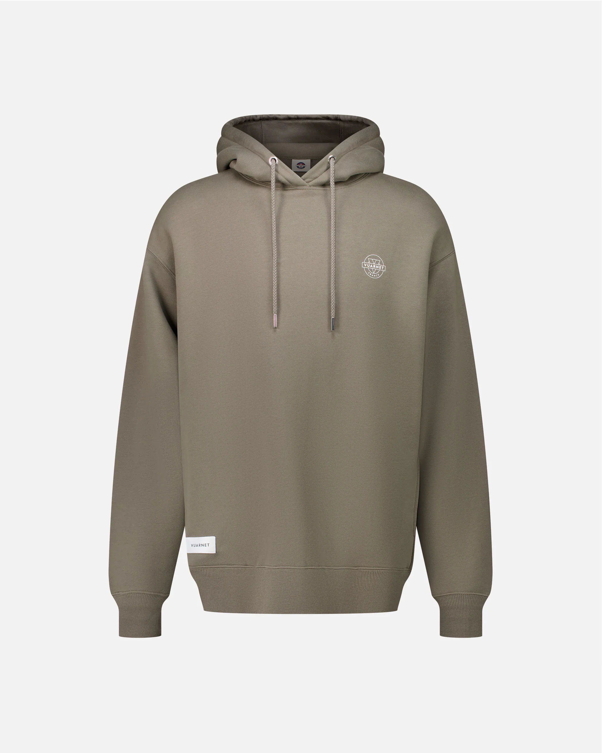 HOODIE HOMME LOGO SKIEUR KAKI - Image 3