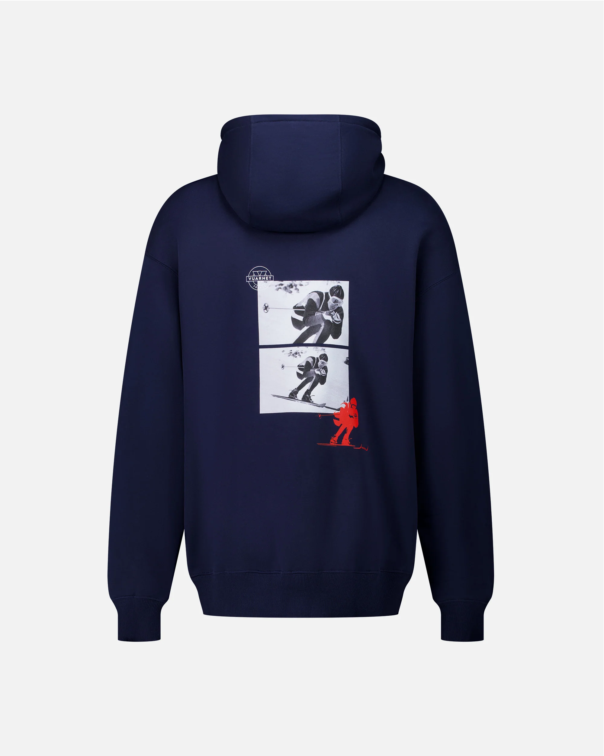 HOODIE HOMME LOGO SKIEUR MARINE - Image 7