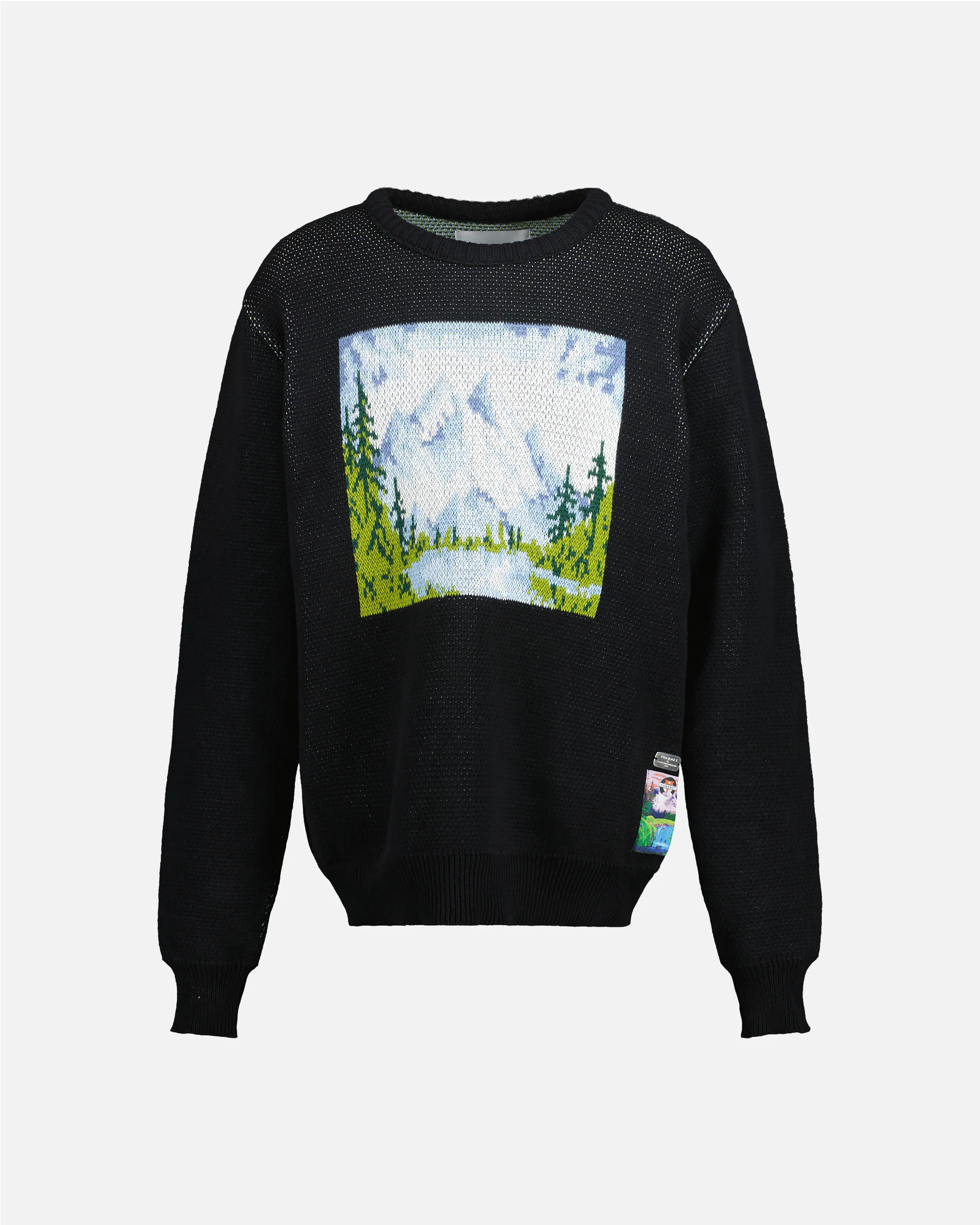 PULL PAYSAGE EN MAILLE INTARSIA - Image 16