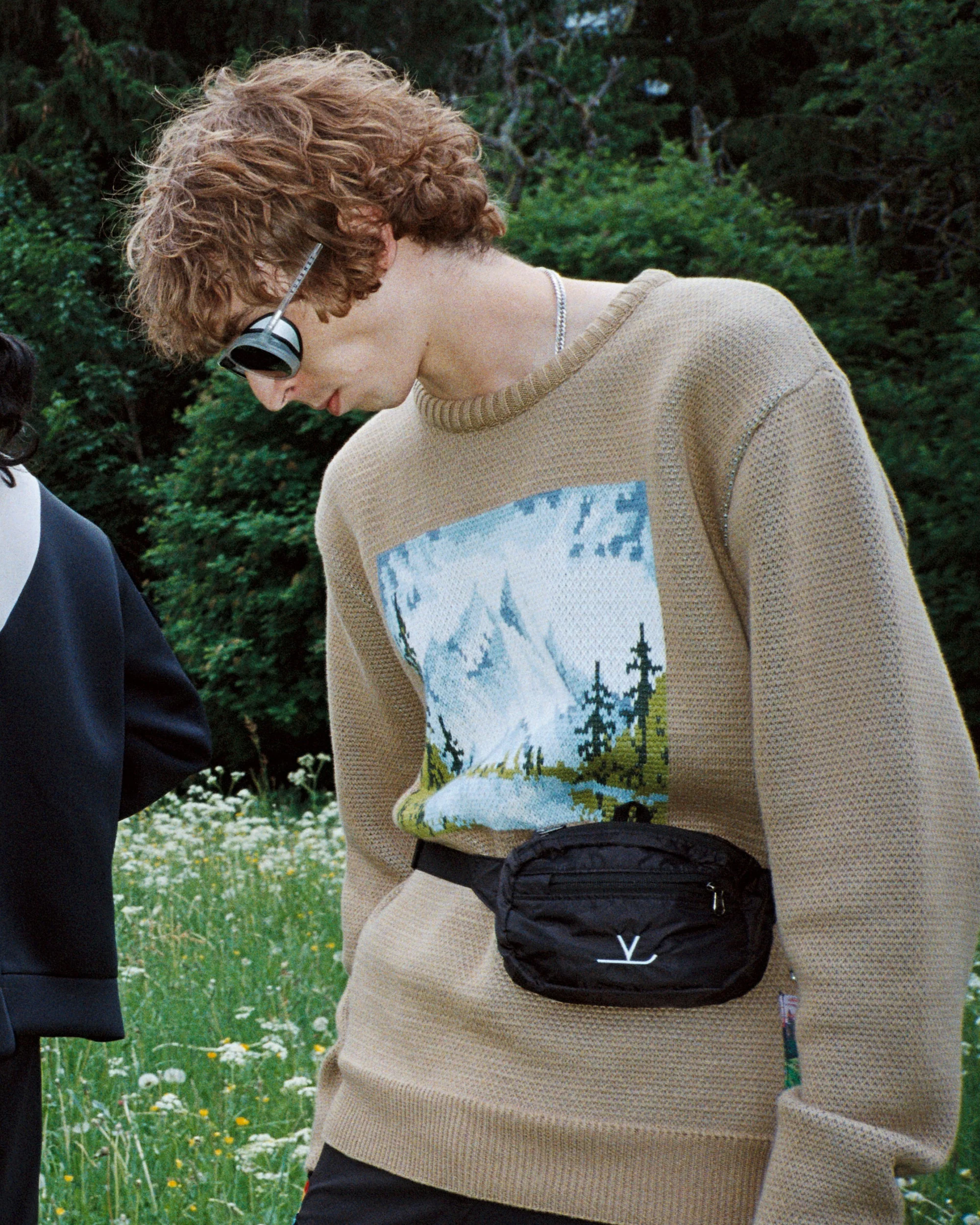 PULL PAYSAGE EN MAILLE INTARSIA - Image 38