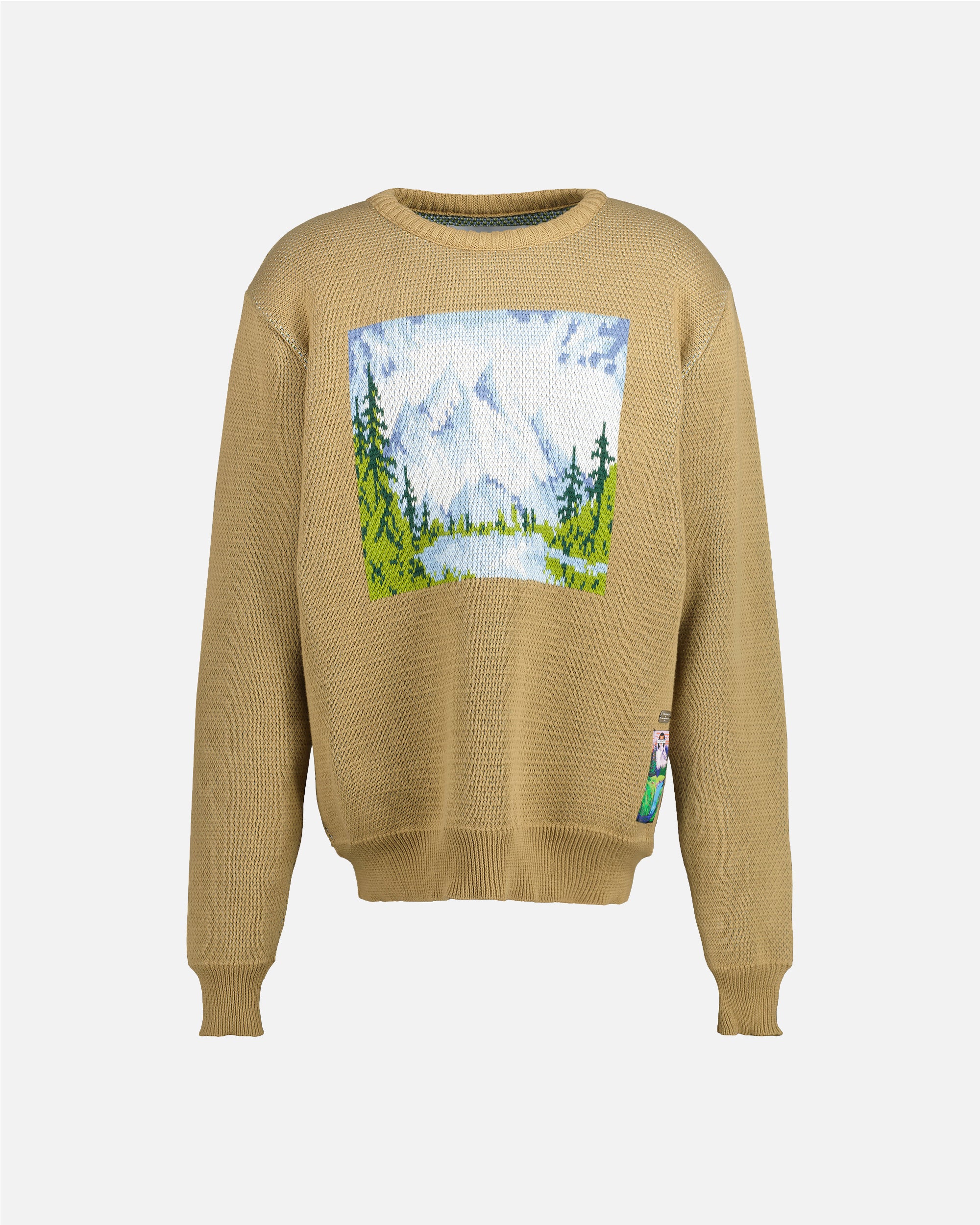 PULL PAYSAGE EN MAILLE INTARSIA - Image 46