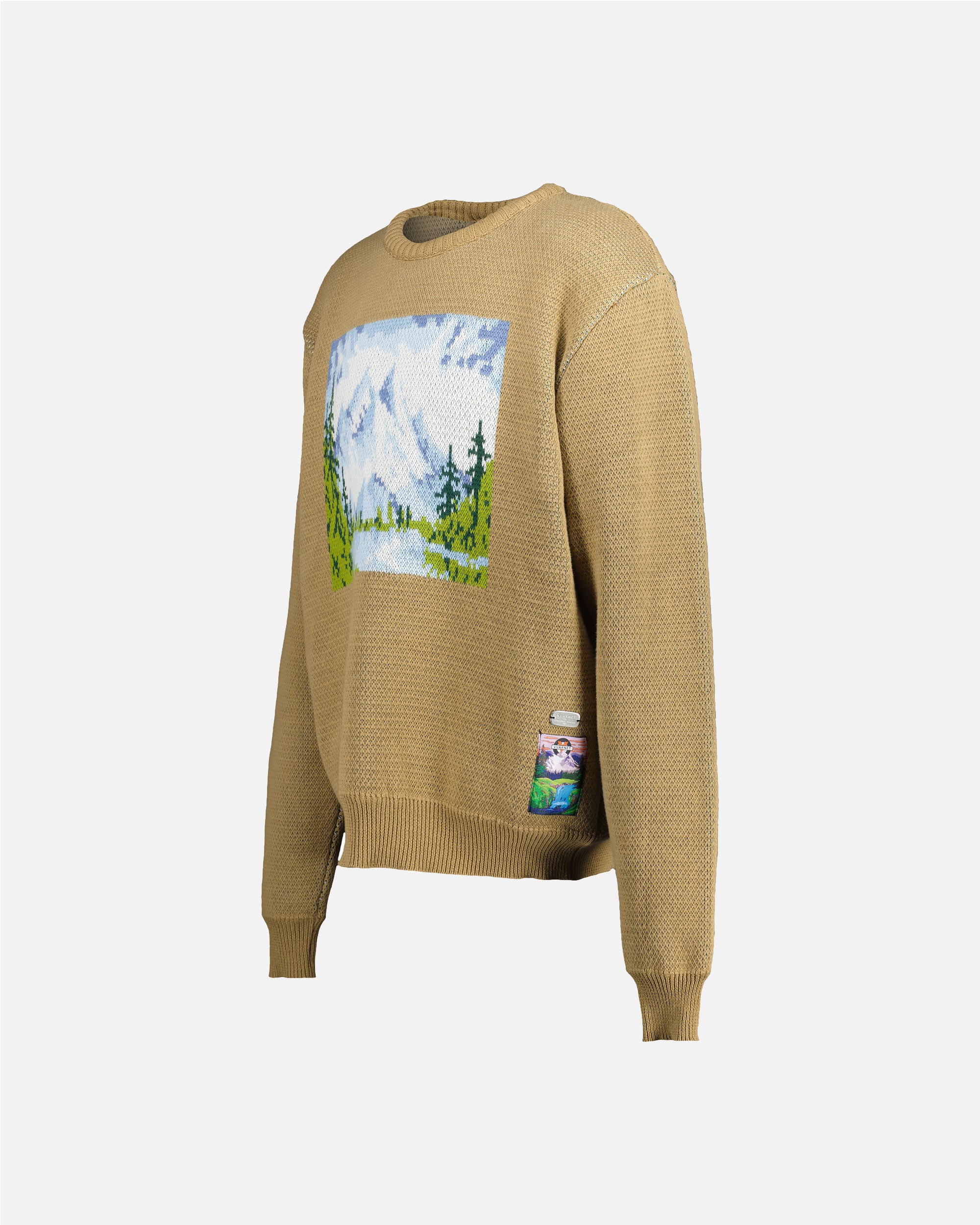 PULL PAYSAGE EN MAILLE INTARSIA - Image 48