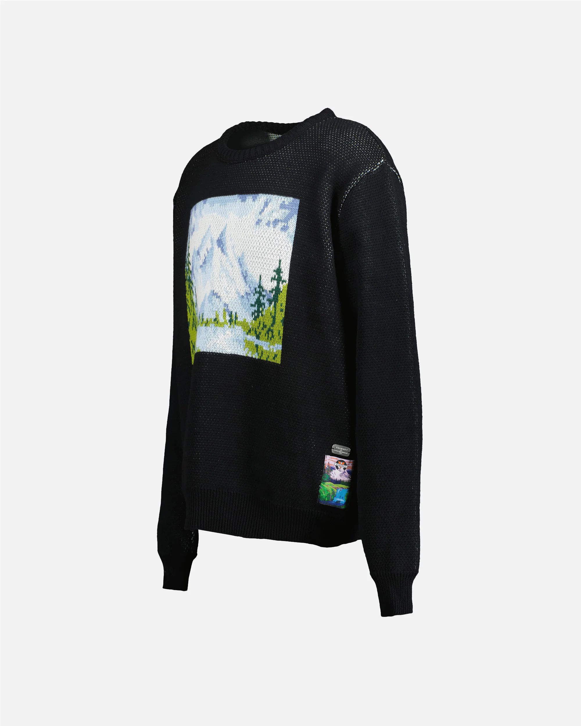 PULL PAYSAGE EN MAILLE INTARSIA - Image 7