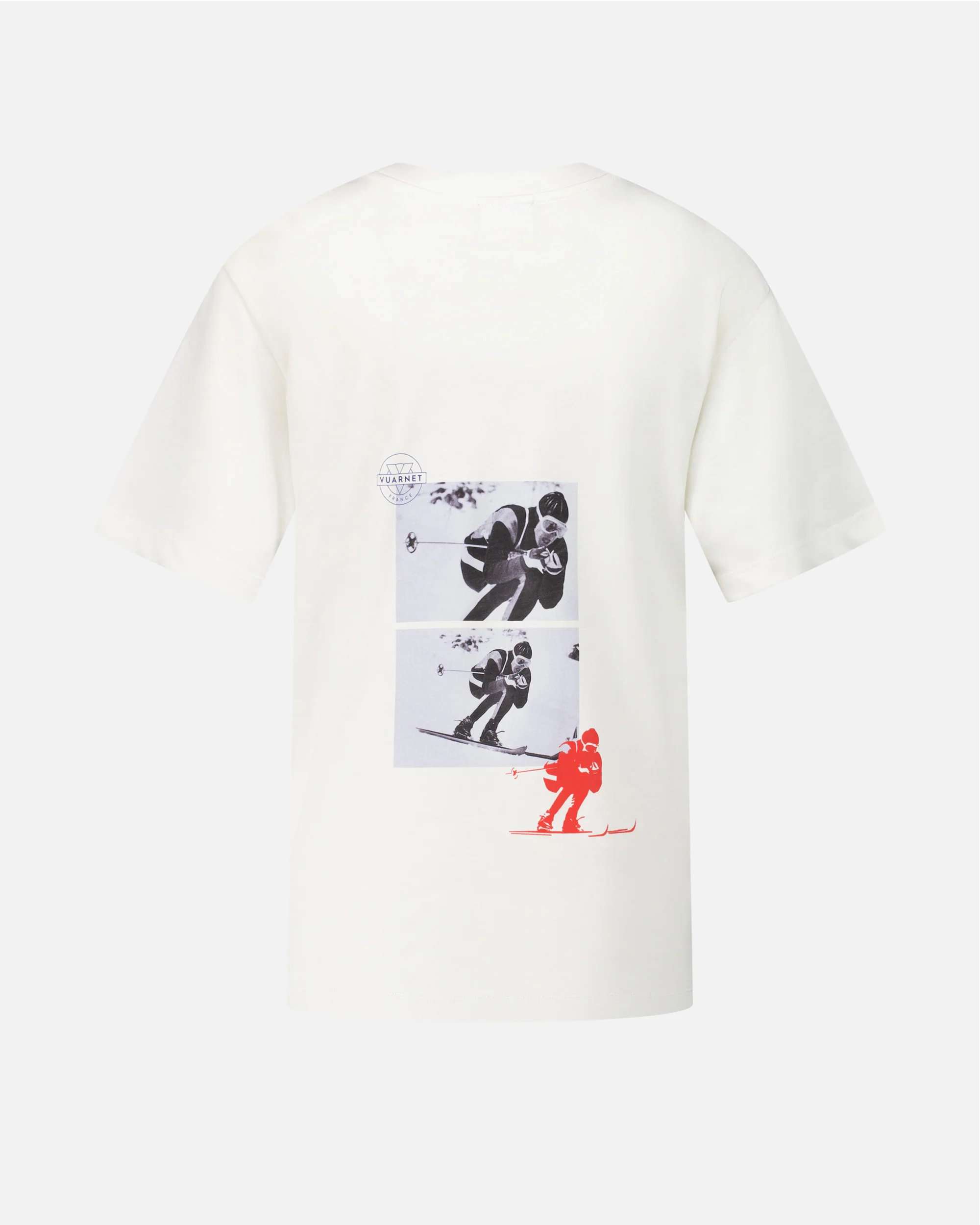 T-SHIRT FEMME LOGO SKIEUR BLANC - Image 16